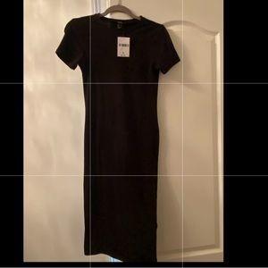 Forever 21 fitted t shirt dress size s